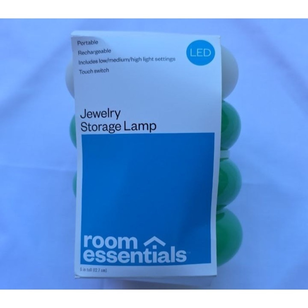 Room Essentials LED Jewelry Storage Lamp with Touch Switch